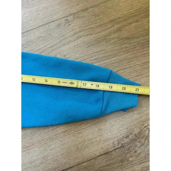 Vintage 80s Minnesota Crewneck Sweatshirt Bright Blue - Picture 9 of 11